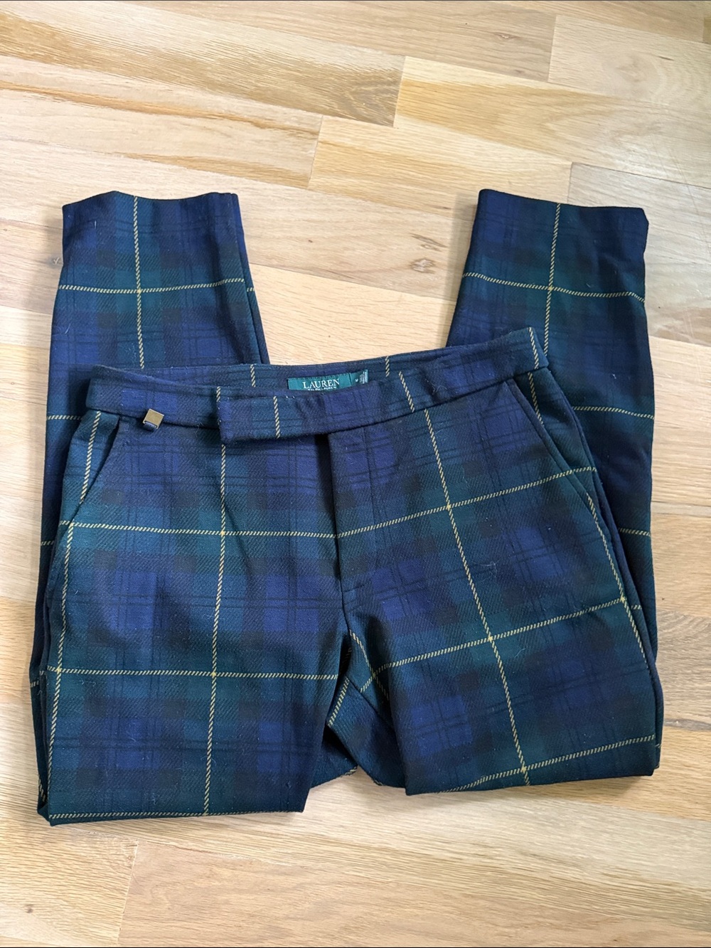 Lauren Ralph Lauren Plaid Trousers
